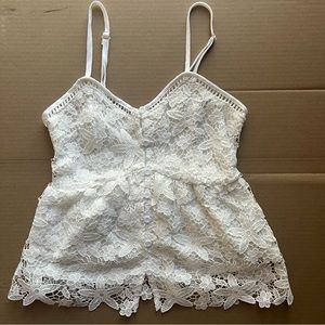 Brand: Rebellion  Size: Small  Color: White